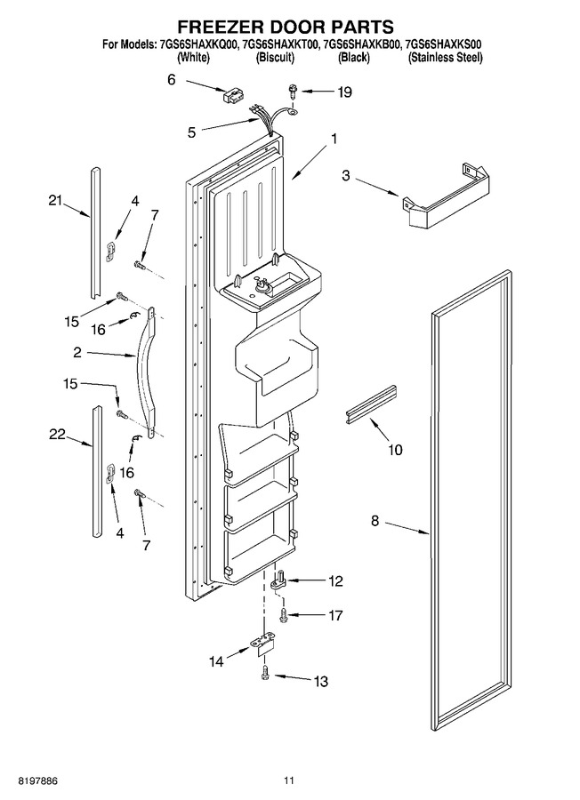 Diagram for 7GS6SHAXKB00