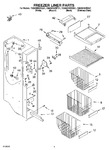 Diagram for 04 - Freezer Liner