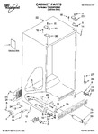 Diagram for 01 - Cabinet Parts