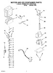 Diagram for 05 - Motor And Ice Container Parts