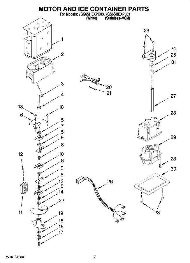 Diagram for 7GS6SHEXPL03