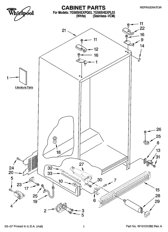 Diagram for 7GS6SHEXPQ03