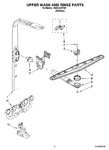 Diagram for 10 - Upper Wash And Rinse Parts