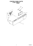 Diagram for 02 - Control Panel Parts