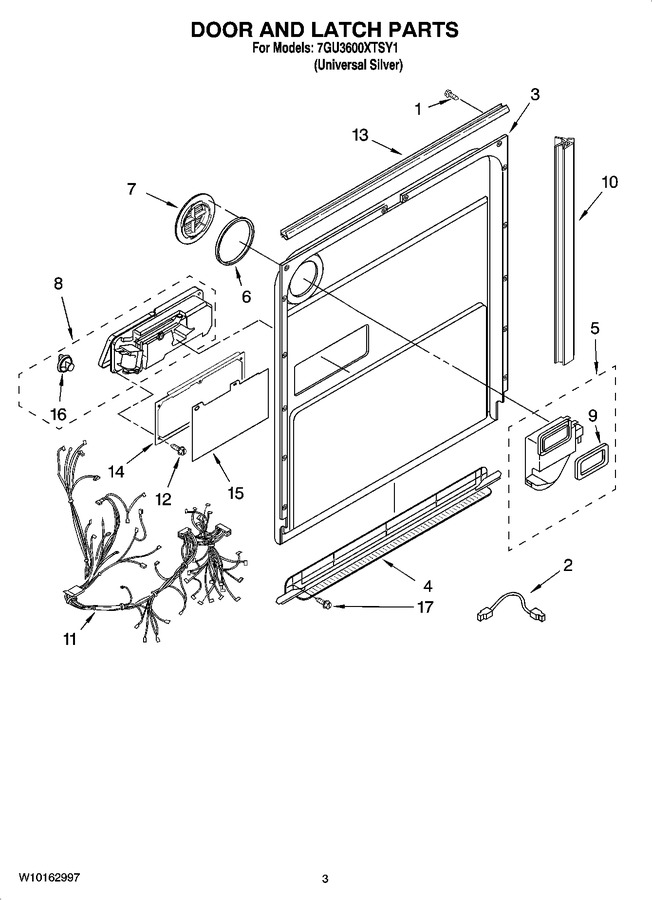 Diagram for 7GU3600XTSY1