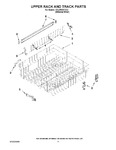 Diagram for 09 - Upper Rack And Track Parts