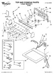 Diagram for 01 - Top And Console Parts