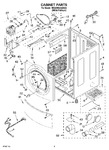 Diagram for 02 - Cabinet Parts