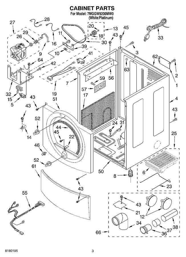 Diagram for 7MGGW9200MW0