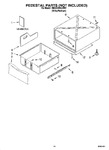 Diagram for 06 - Pedestal Parts (not Included), Optional Parts (not Included)