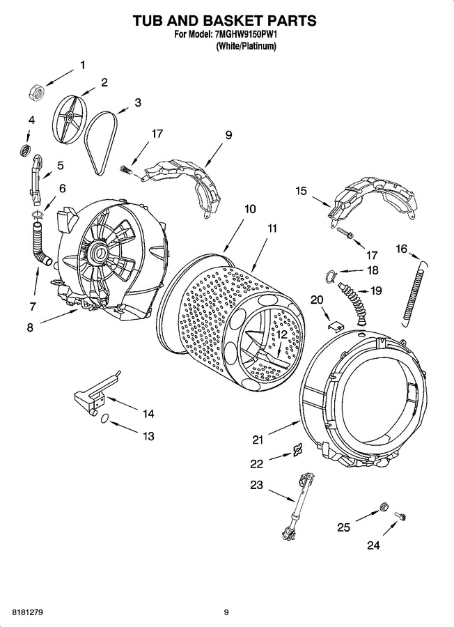 Diagram for 7MGHW9150PW1