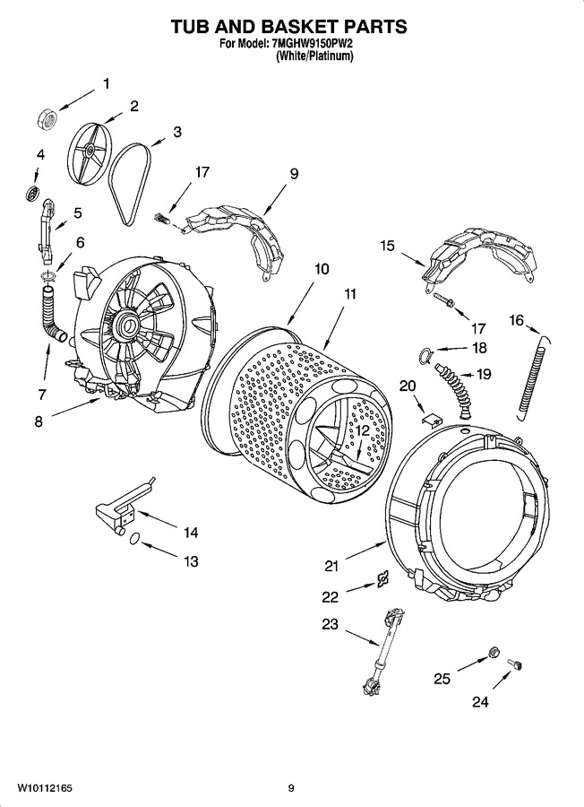 Diagram for 7MGHW9150PW2