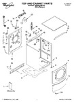 Diagram for 01 - Top And Cabinet Parts