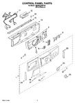 Diagram for 03 - Control Panel Parts