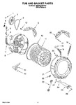 Diagram for 05 - Tub And Basket Parts