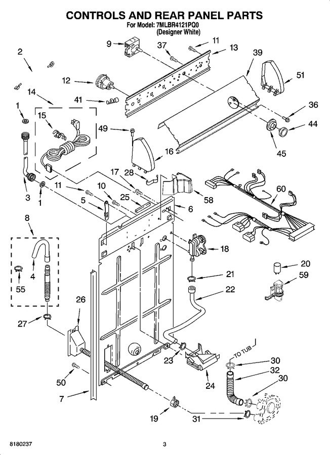 Diagram for 7MLBR4121PQ0