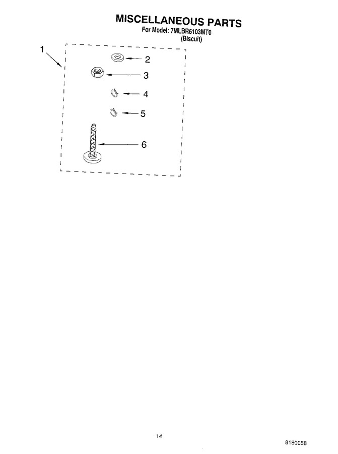 Diagram for 7MLBR6103MT0