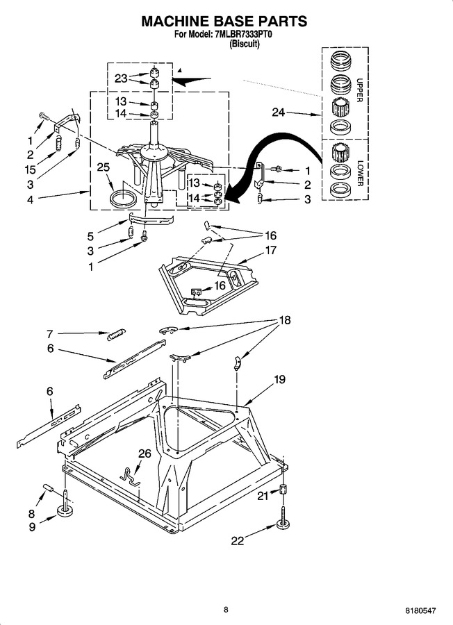 Diagram for 7MLBR7333PT0