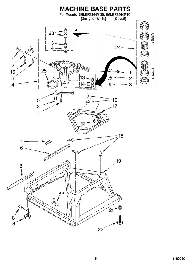 Diagram for 7MLBR8444MQ0