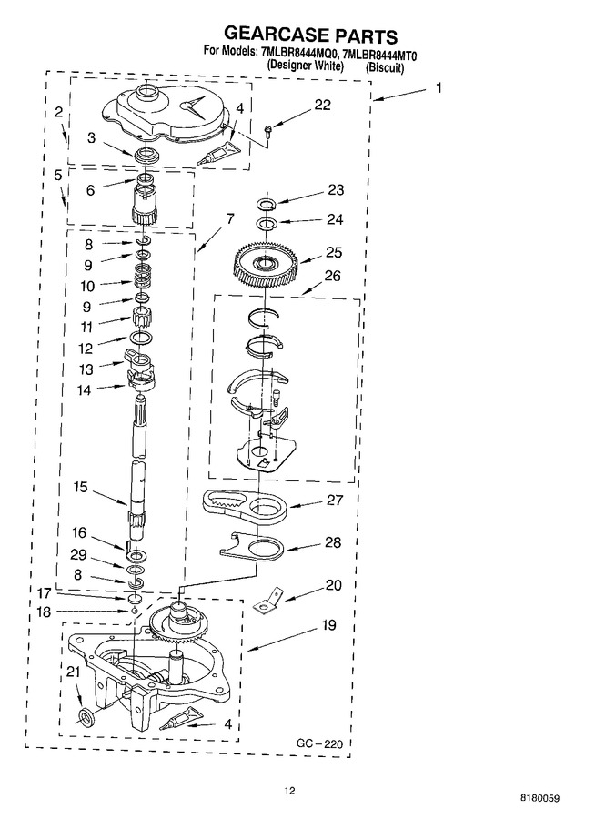 Diagram for 7MLBR8444MQ0