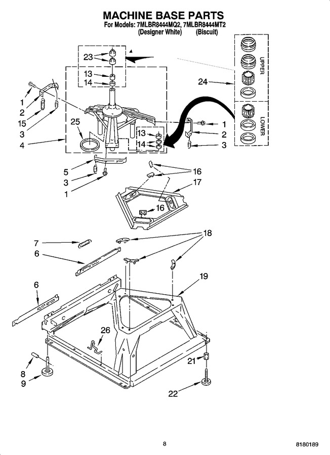 Diagram for 7MLBR8444MT2