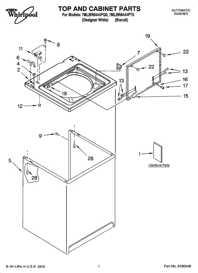 Diagram for 7MLBR8444PQ0