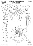 Diagram for 01 - Top And Console Parts