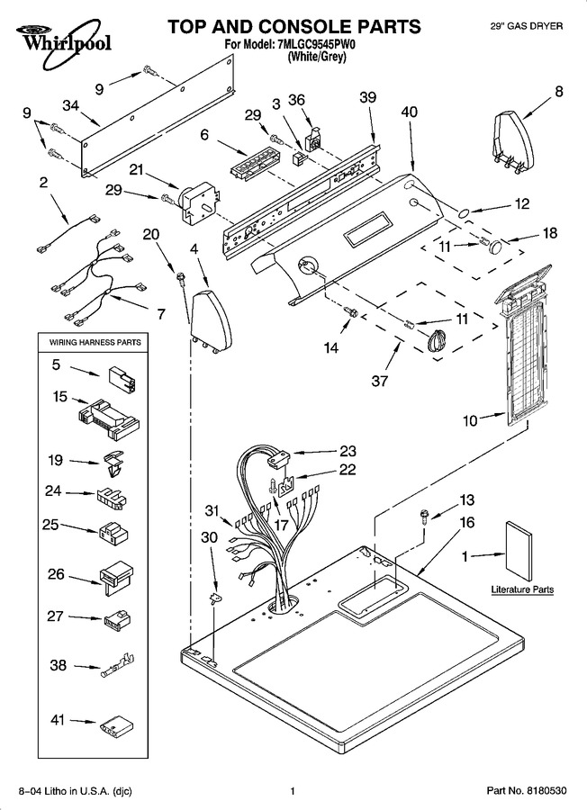 Diagram for 7MLGC9545PW0