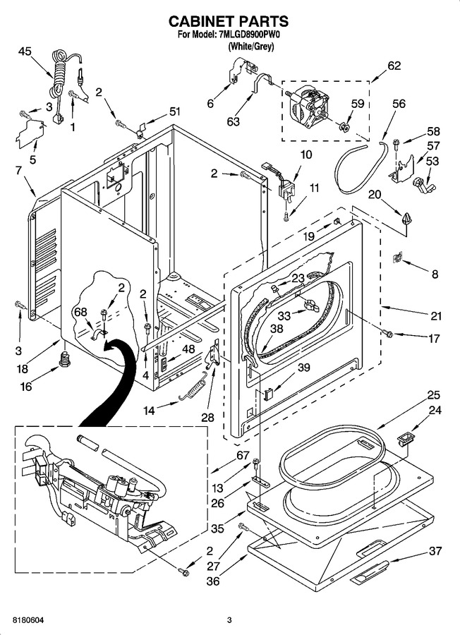 Diagram for 7MLGD8900PW0