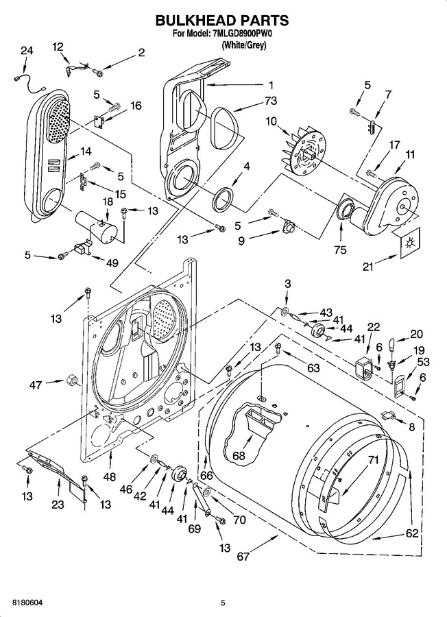 Diagram for 7MLGD8900PW0