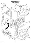 Diagram for 02 - Cabinet Parts