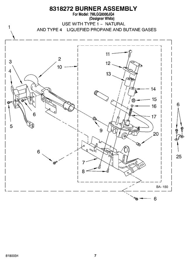 Diagram for 7MLGQ8000JQ4