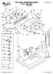 Diagram for 01 - Top And Console Parts