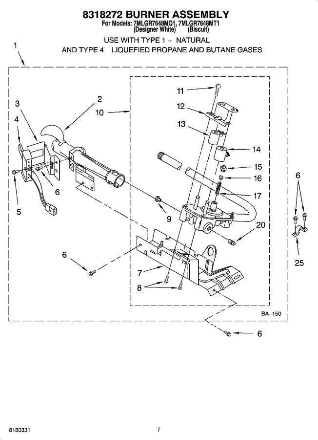 Diagram for 7MLGR7648MT1