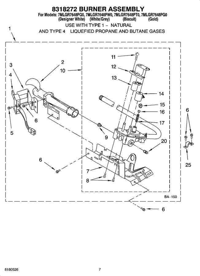 Diagram for 7MLGR7648PQ0