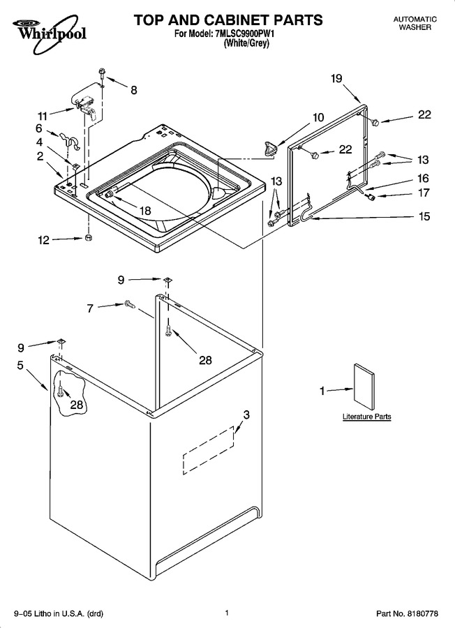 Diagram for 7MLSC9900PW1