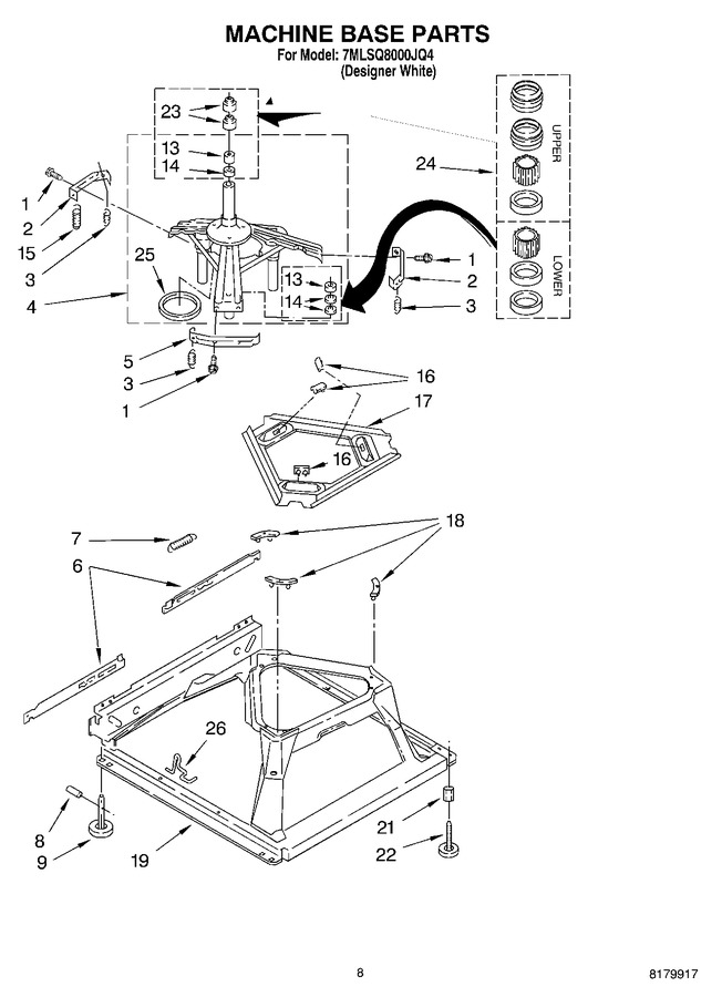 Diagram for 7MLSQ8000JQ4