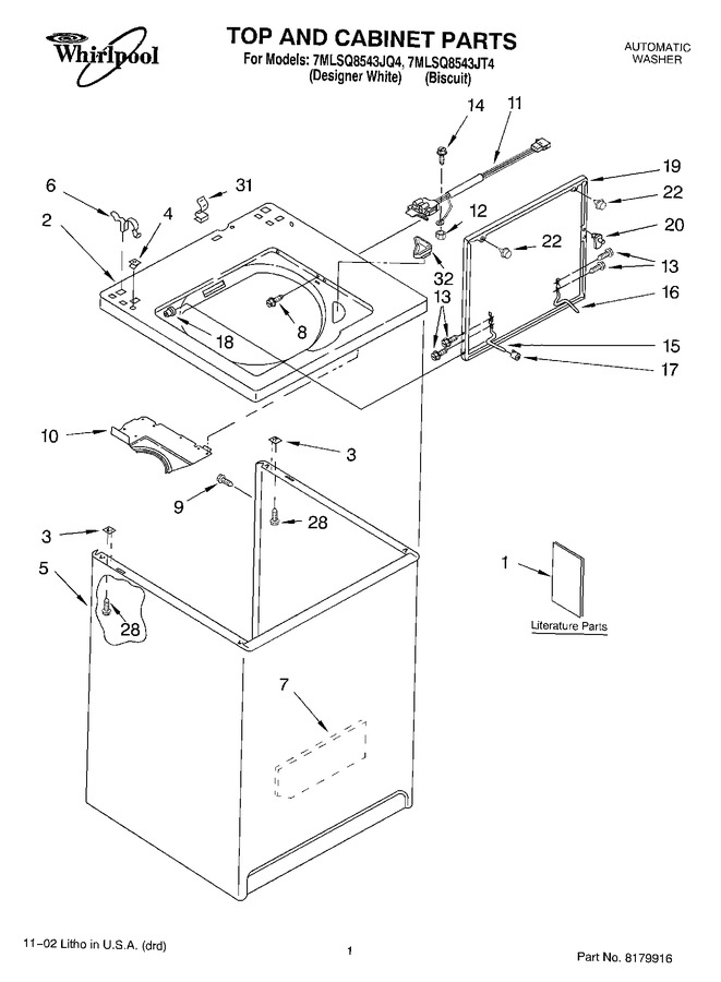 Diagram for 7MLSQ8543JT4