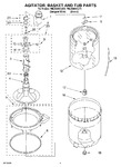 Diagram for 03 - Agitator, Basket And Tub Parts