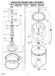 Diagram for 03 - Agitator, Basket And Tub Parts