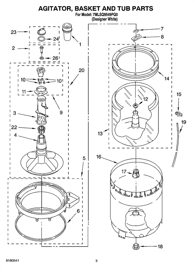 Diagram for 7MLSQ9549PQ0