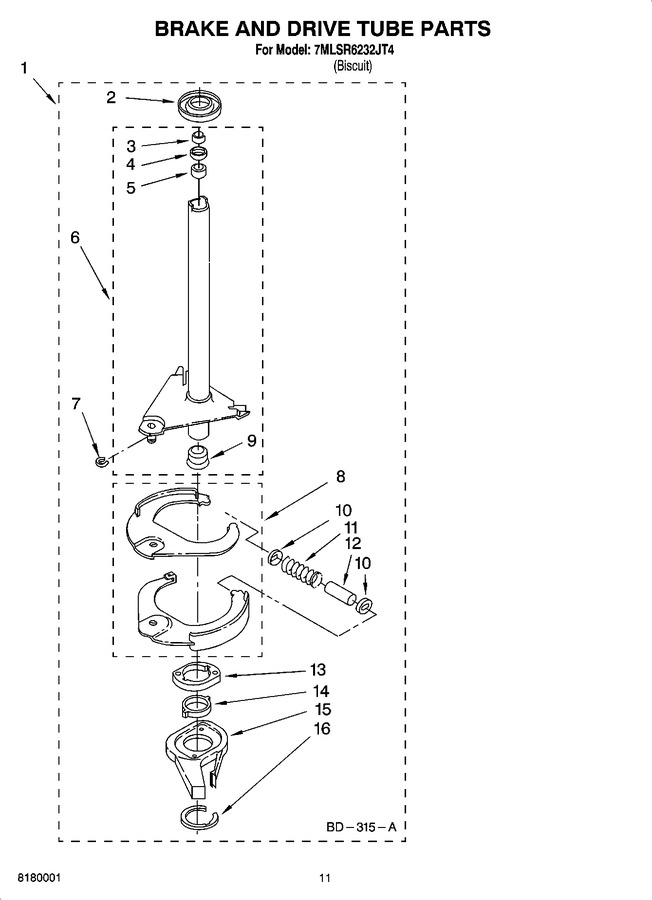 Diagram for 7MLSR6232JT4