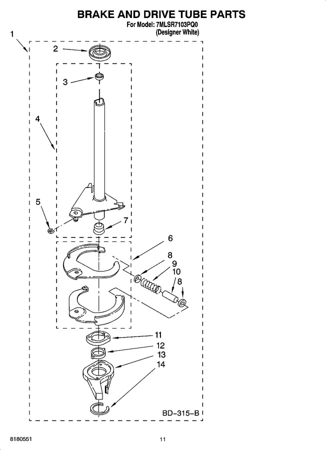 Diagram for 7MLSR7103PQ0