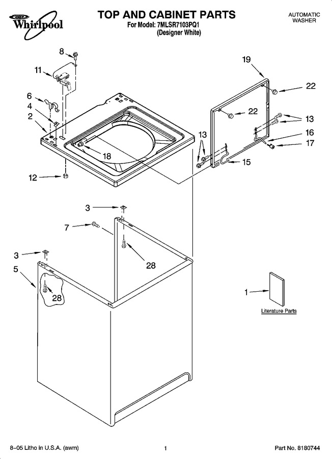 Diagram for 7MLSR7103PQ1