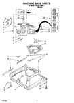 Diagram for 04 - Machine Base Parts