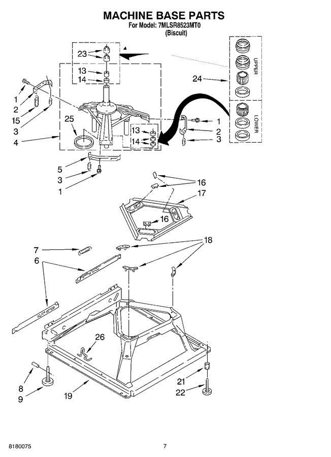 Diagram for 7MLSR8523MT0