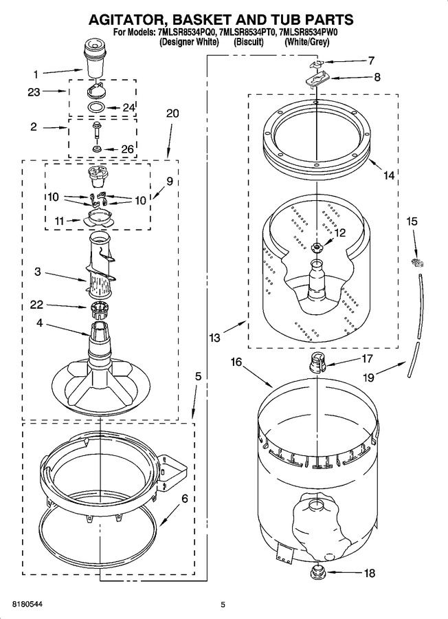 Diagram for 7MLSR8534PW0