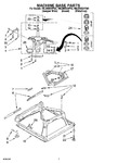 Diagram for 04 - Machine Base Parts