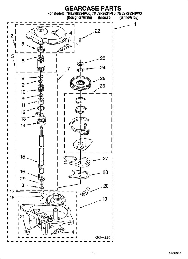 Diagram for 7MLSR8534PQ0