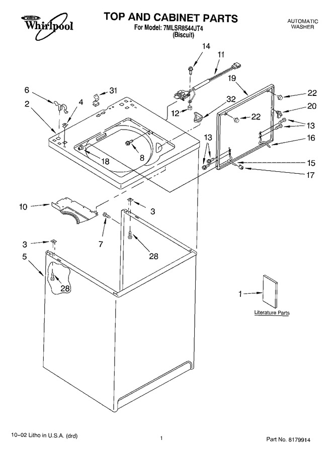 Diagram for 7MLSR8544JT4